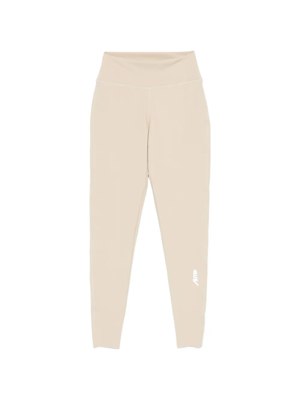 Autry logo-detail leggings - Toni neutri