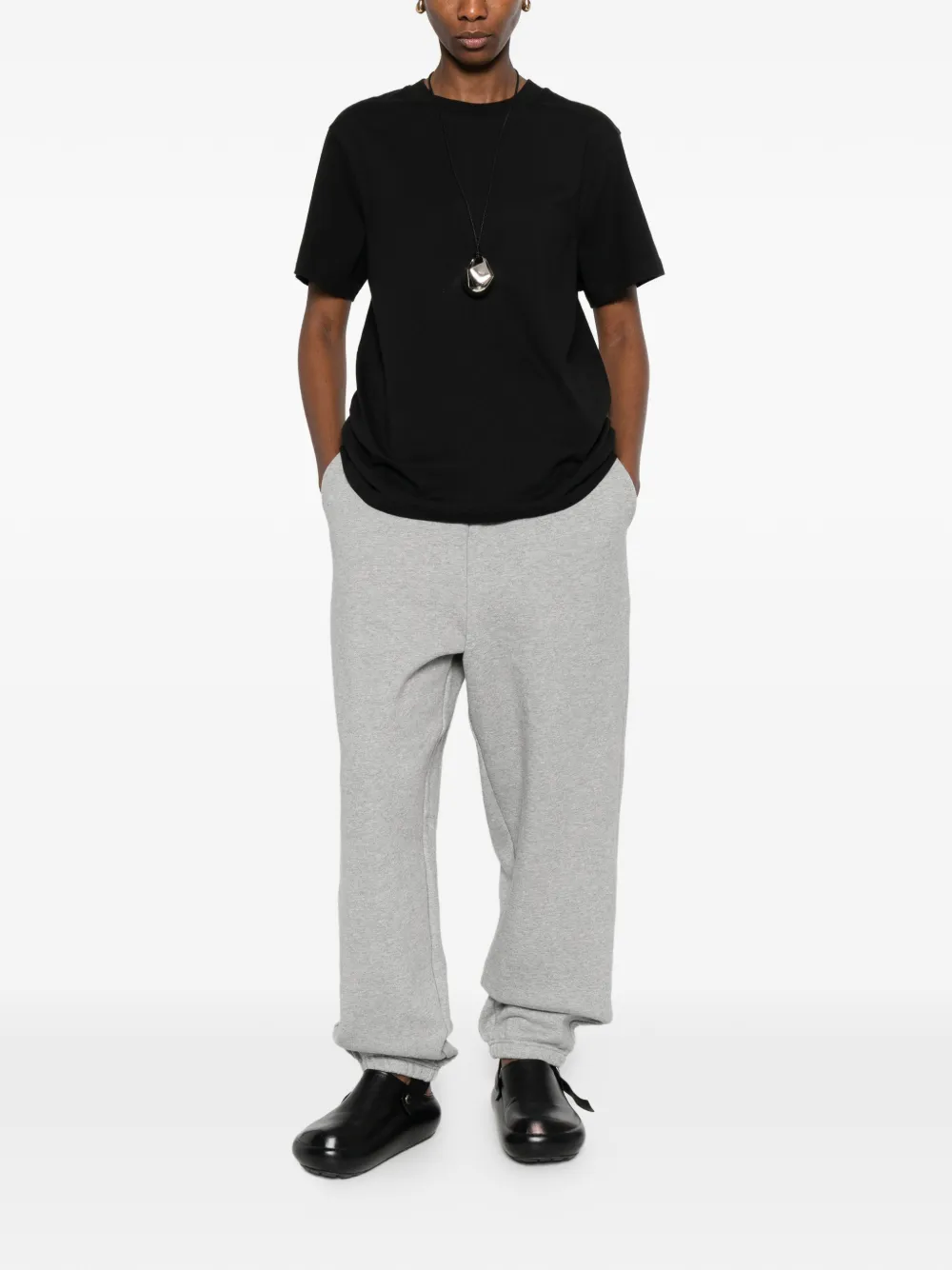 ENTIRE STUDIOS Jersey T-shirt Zwart