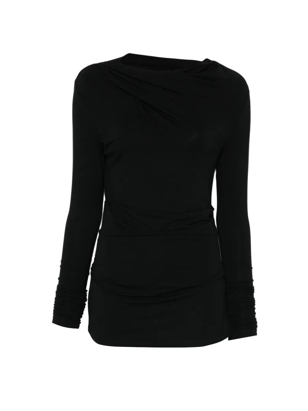 Entire Studios Draped Top In Black