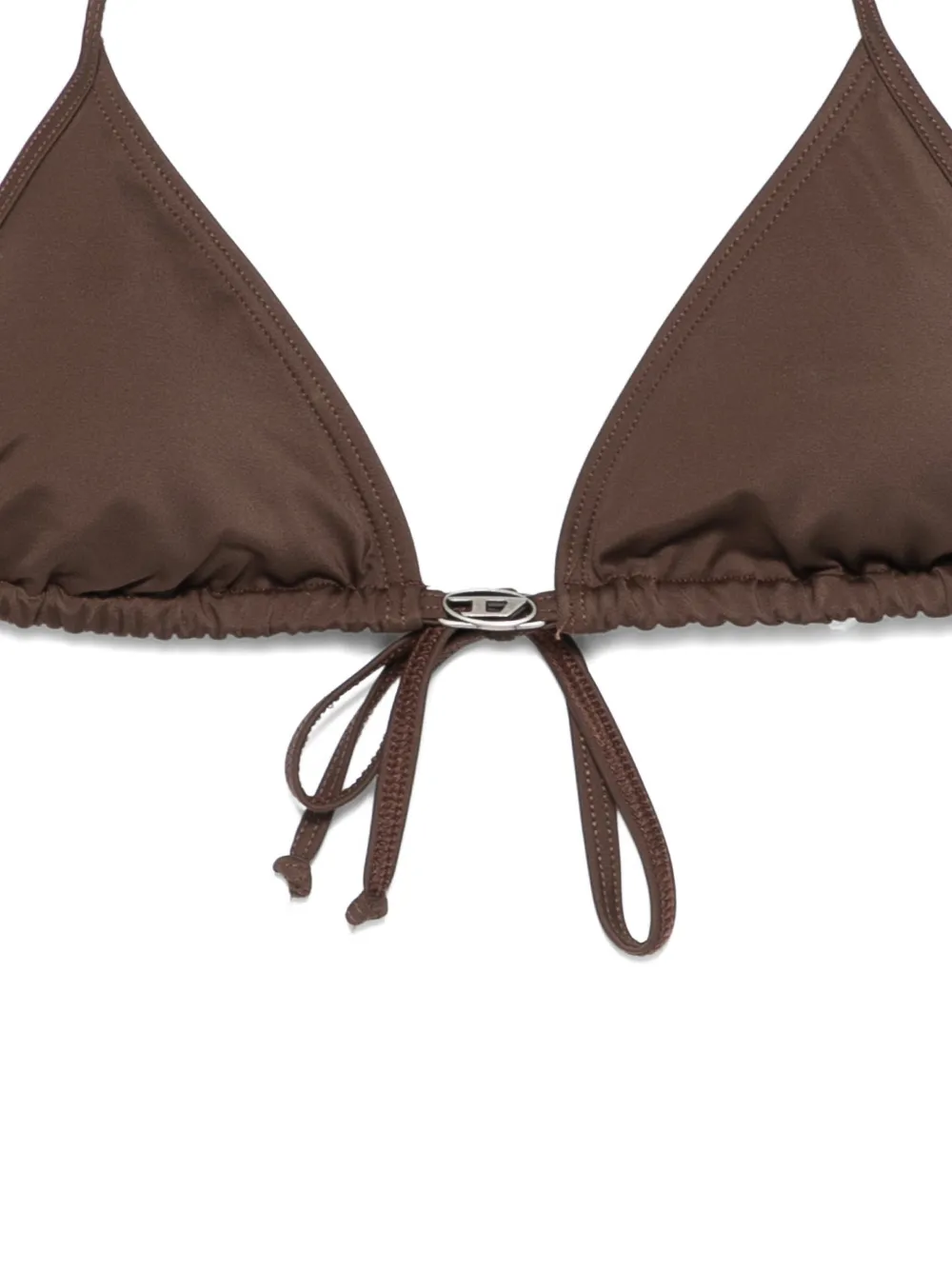  Diesel Elettra-dnm Tie-string Bikini Top - Brown 