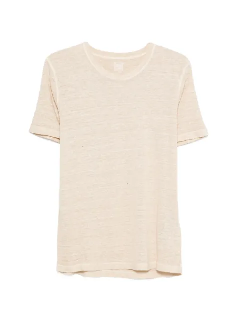 120% Lino crew-neck T-shirt