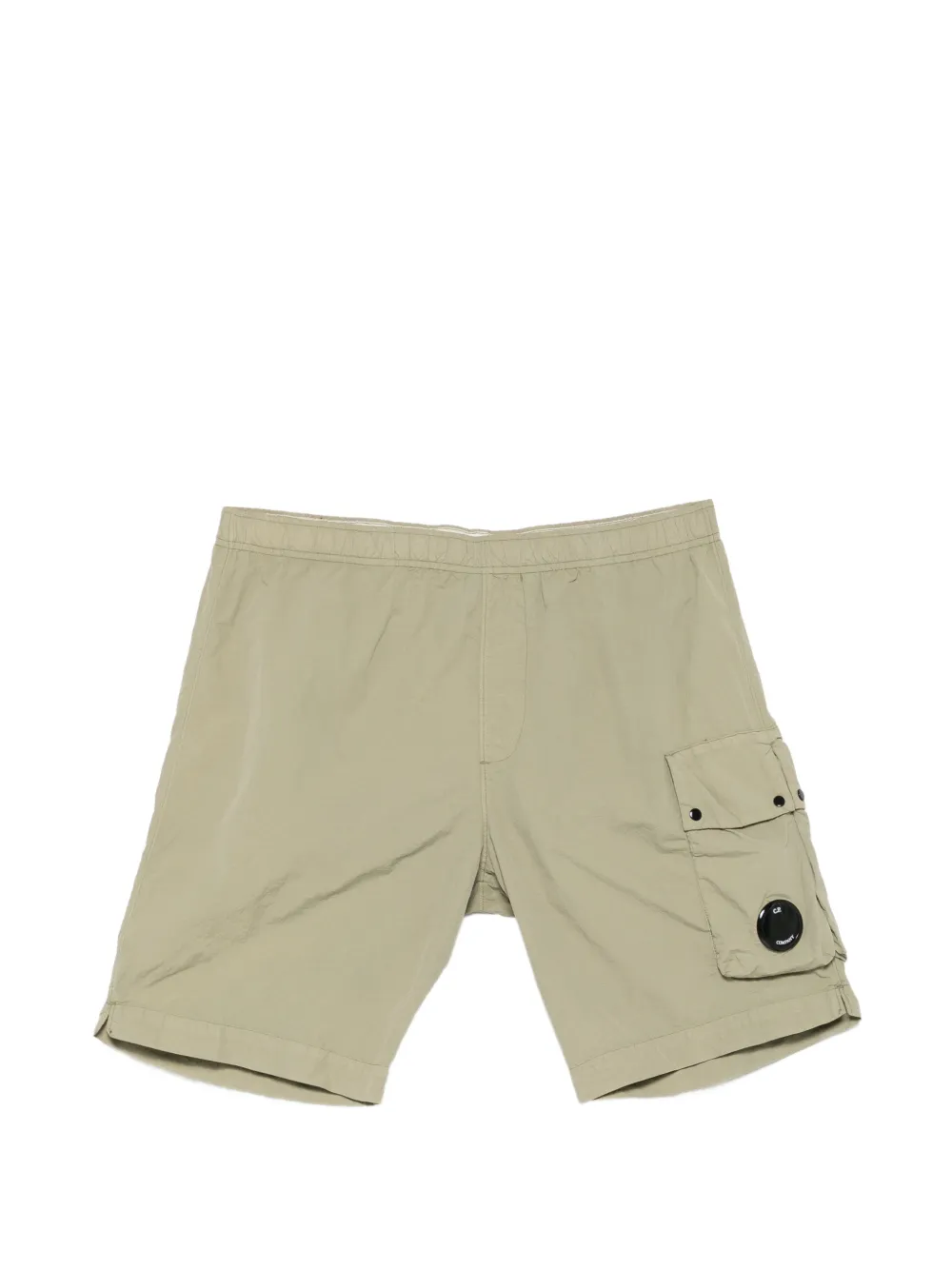 C.P. Company lens-detail swim shorts - Verde