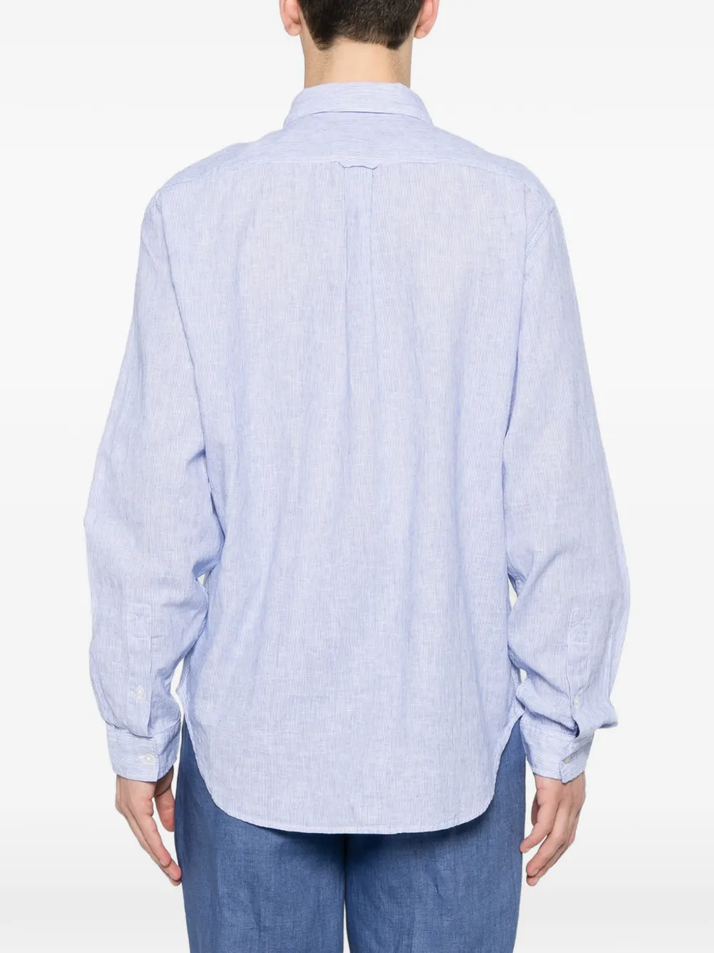Woolrich Button-up overhemd Blauw