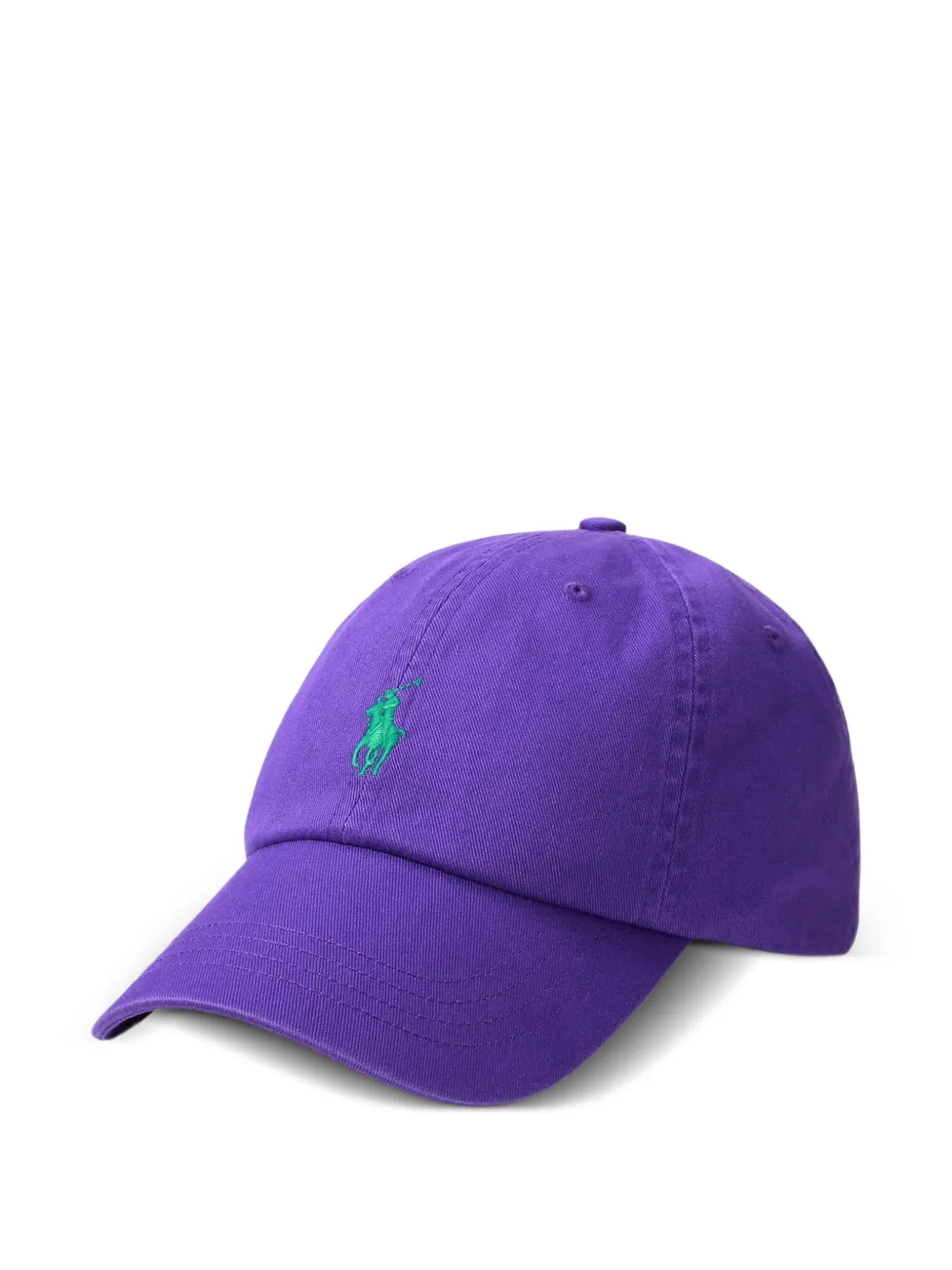 Polo Ralph Lauren logo-embroidered baseball cap - Viola