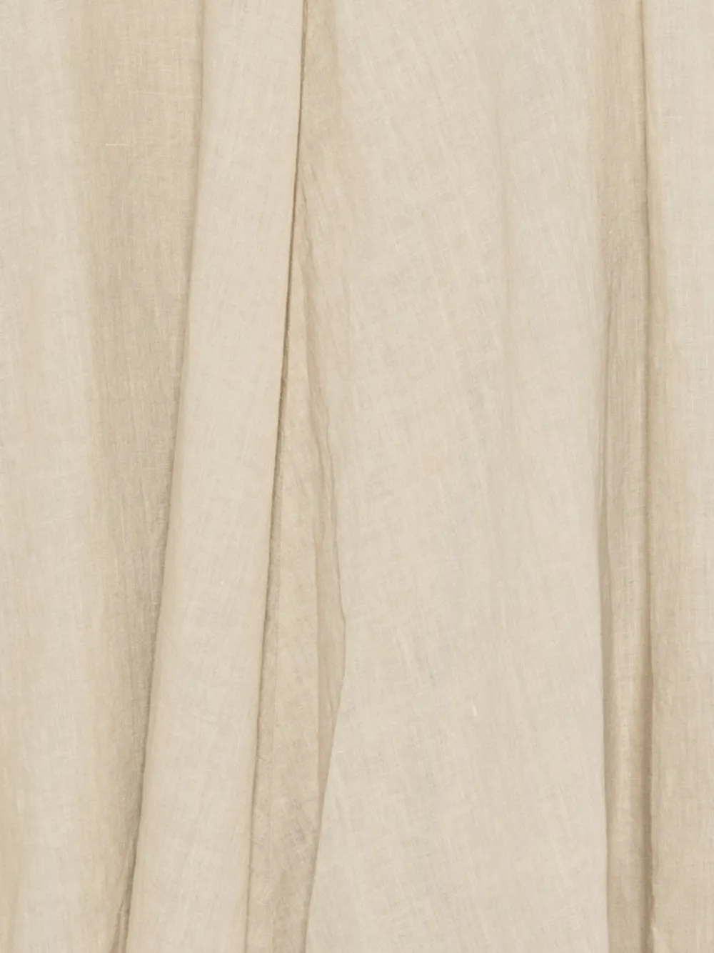  120% Lino Pleated Midi Skirt - Neutrals 