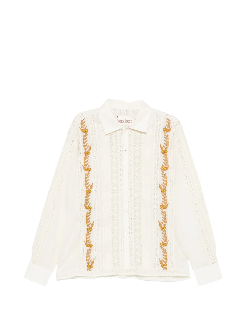 Baziszt Sefservy lace shirt - Nude