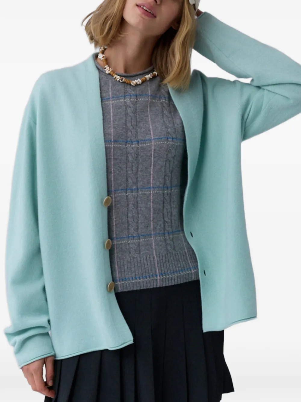 Guest In Residence Everywear vest met knopen Blauw