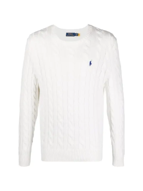 Polo Ralph Lauren cable-knit crew-neck sweater