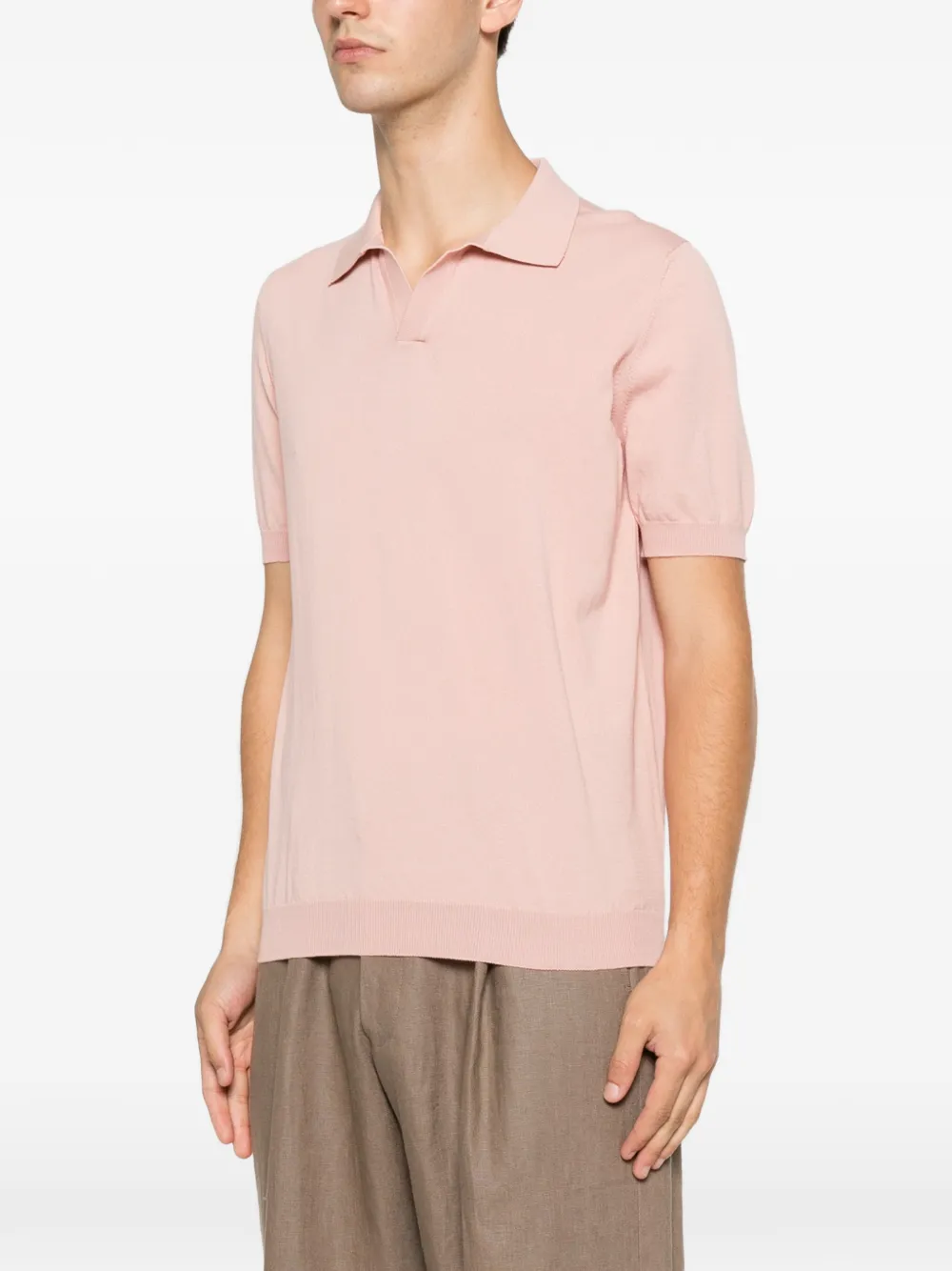 Tagliatore T-shirt met korte mouwen Roze