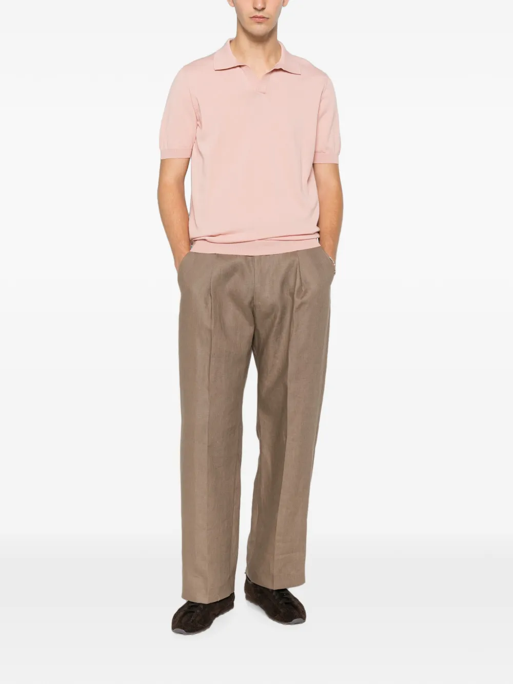 Tagliatore T-shirt met korte mouwen Roze