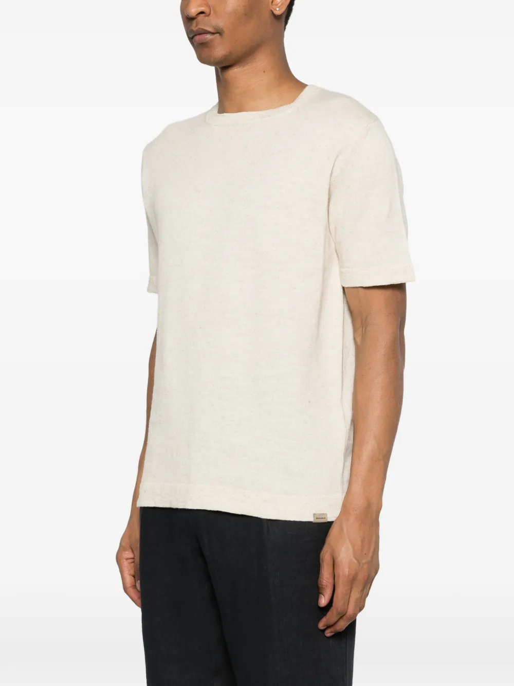 Woolrich T-shirt met korte mouwen Beige