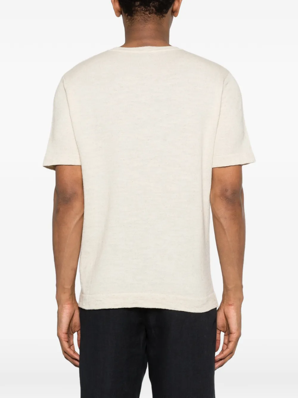 Woolrich T-shirt met korte mouwen Beige