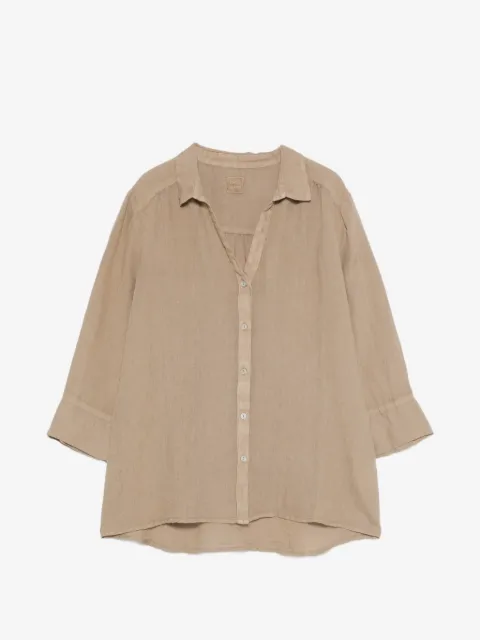 120% Lino collared shirt