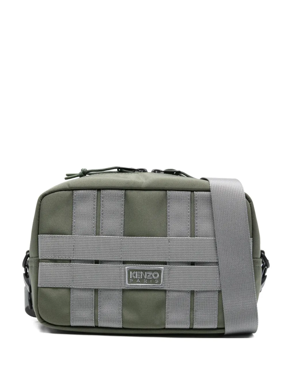 Kenzo webbing strap shoulder bag - Verde