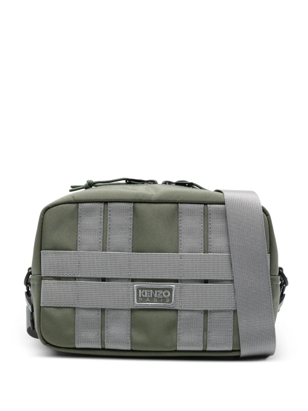 Kenzo webbing strap shoulder bag - Verde