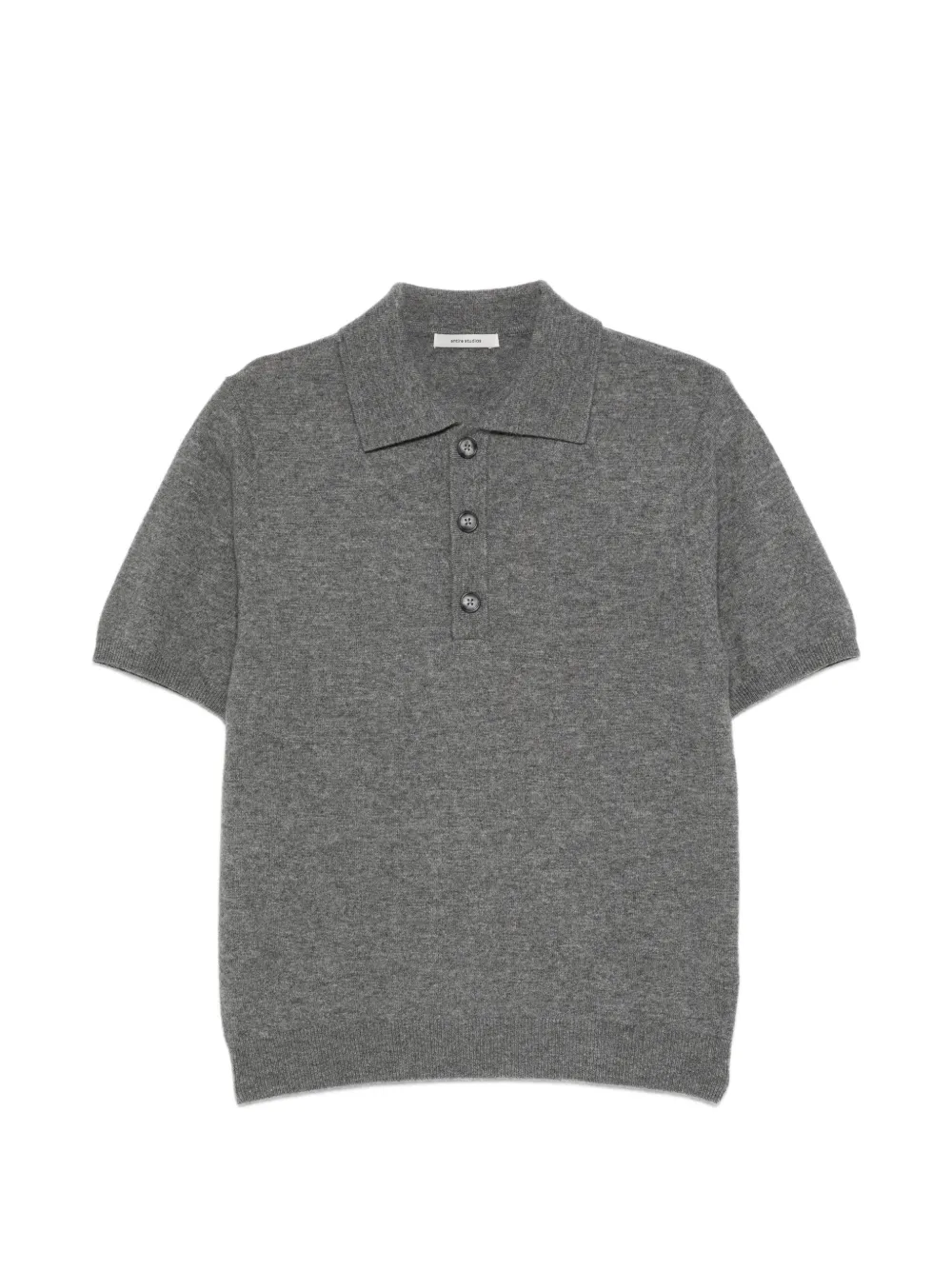 ENTIRE STUDIOS buttoned short-sleeve polo shirt - Grau