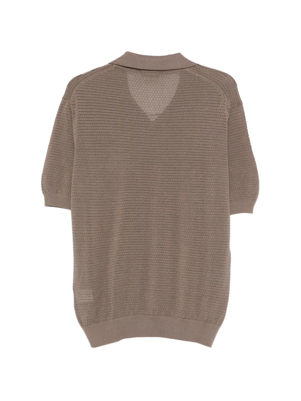 Tagliatore Finday opengebreid T-shirt Bruin
