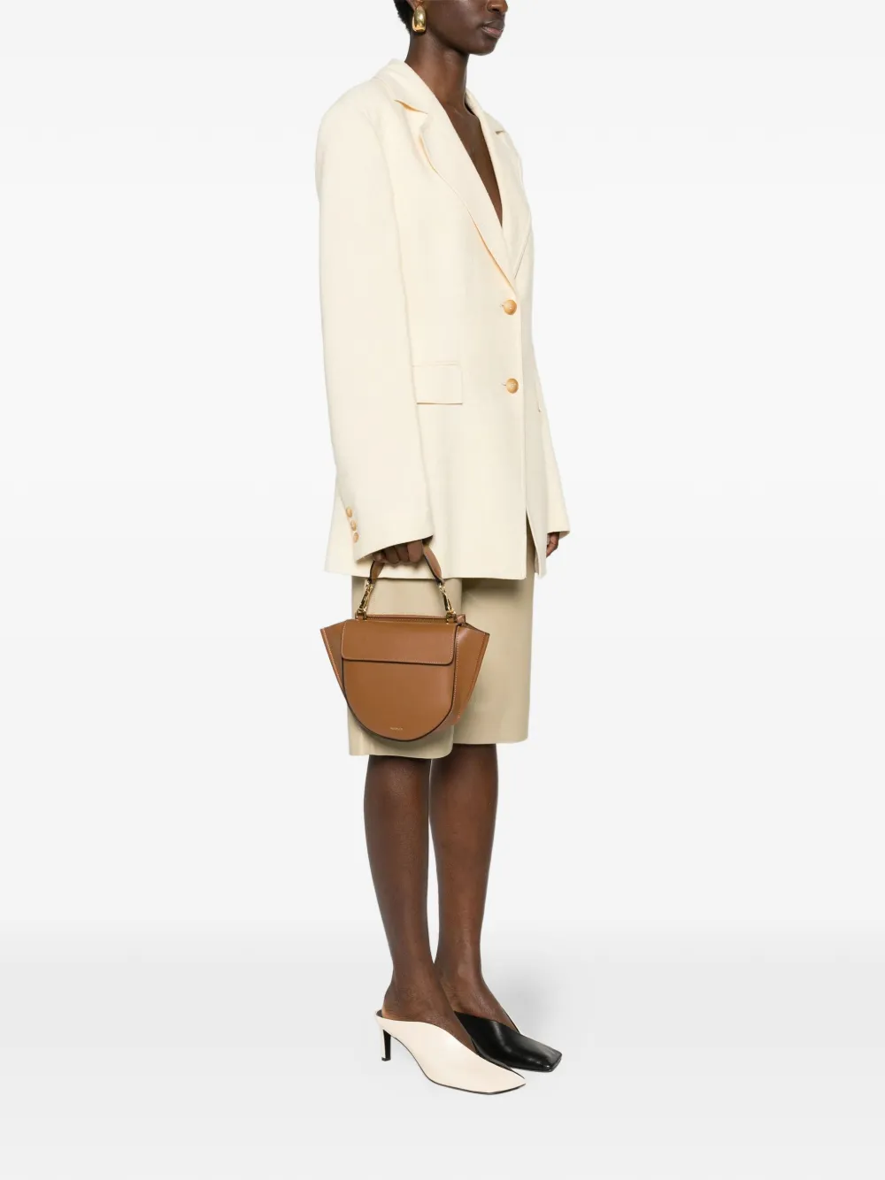  Wandler Logo-print Tote Bag - Brown 