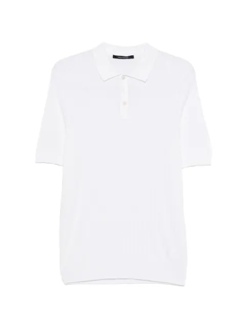 Tagliatore Kart ribbed polo shirt