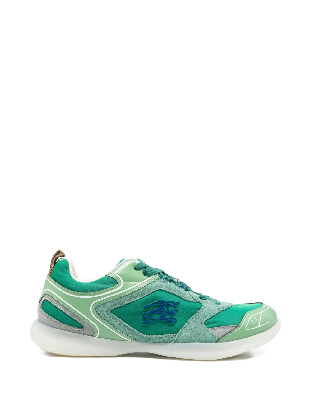 Burberry logo-detail sneakers - Verde