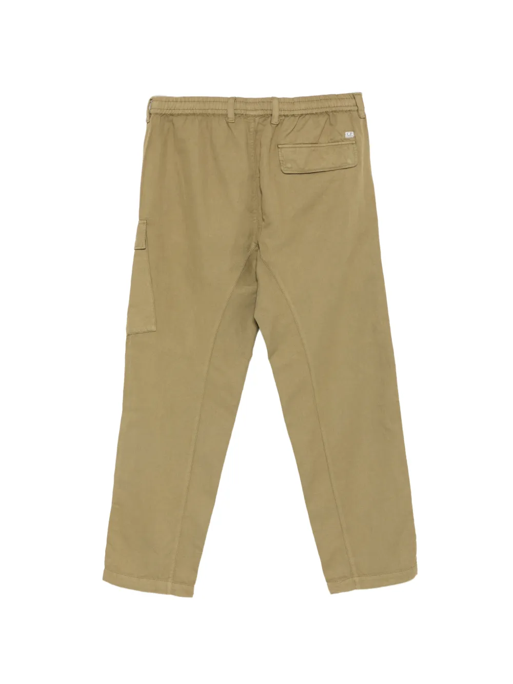 C.P. Company Cargo broek met riemlus Groen