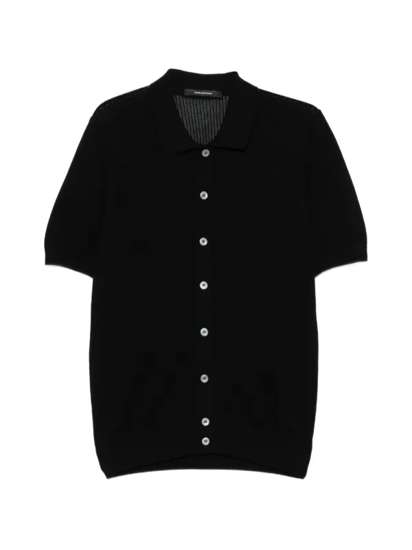 Tagliatore Tyron Shirt in Black