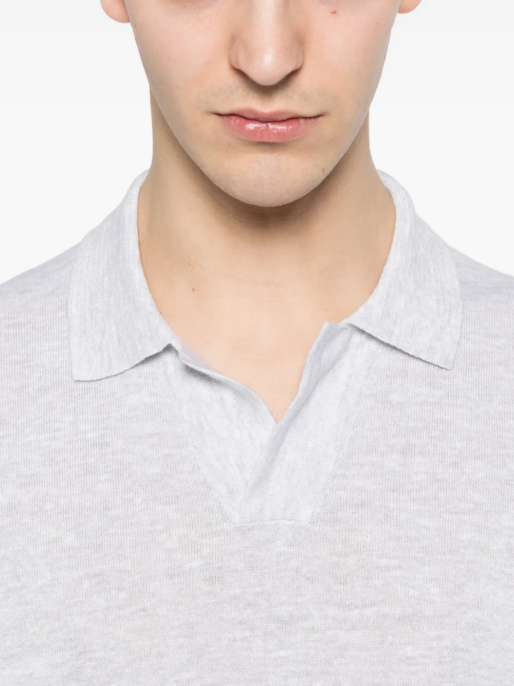 Tagliatore Keith T-shirt met korte mouwen Grijs