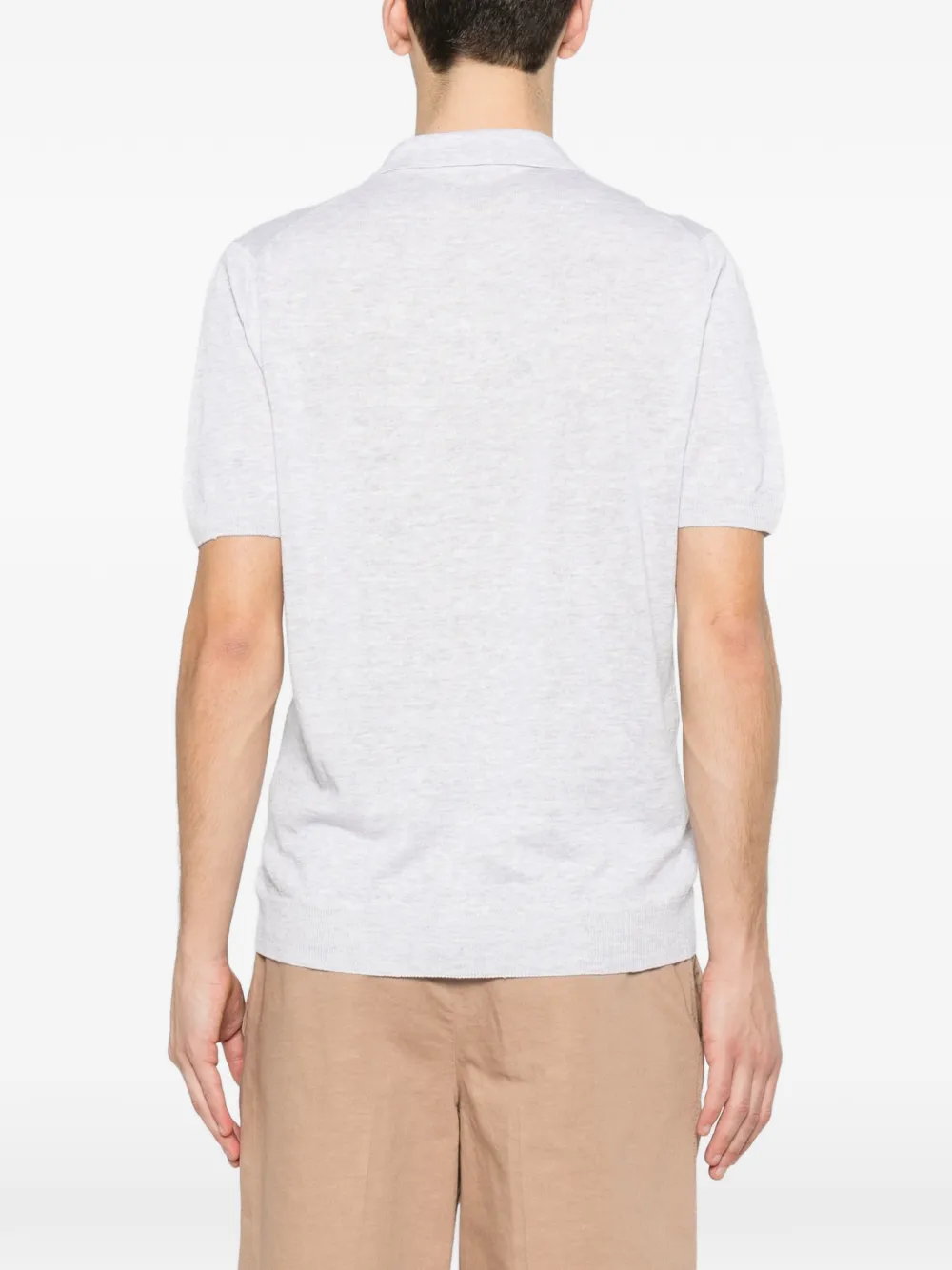 Tagliatore Keith T-shirt met korte mouwen Grijs