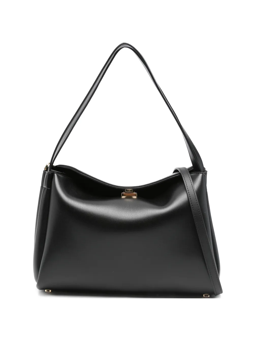 Themoirè detachable-strap shoulder bag - Nero