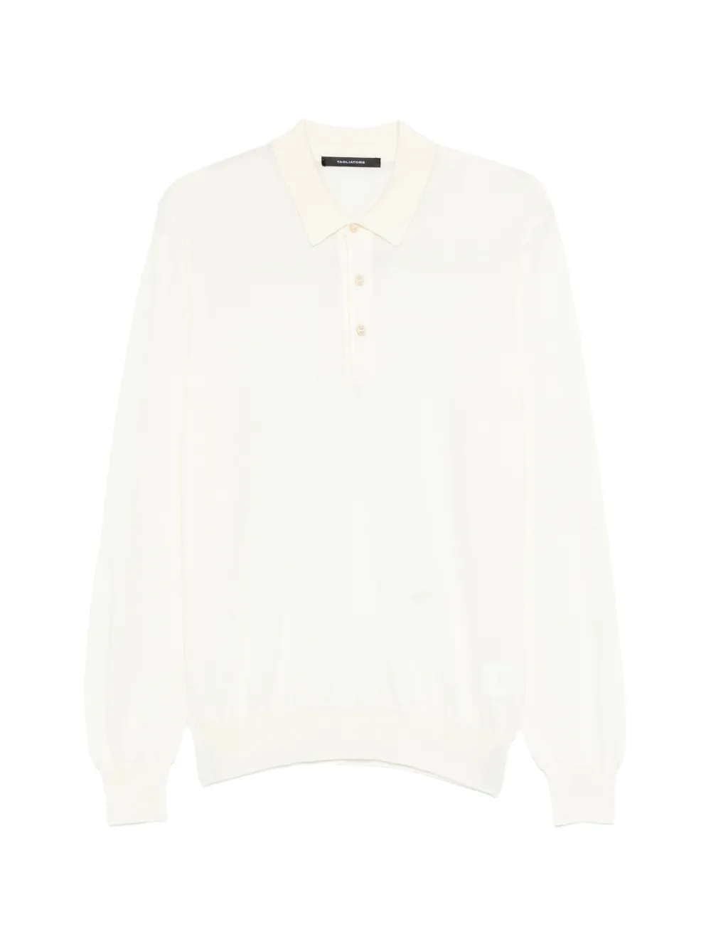 Tagliatore Zeno long-sleeve polo shirt - Toni neutri
