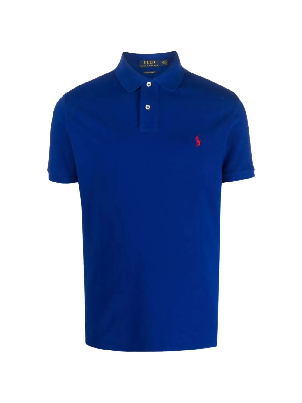 Polo Ralph Lauren Polo Pony-embroidered Polo Shirt In Blue