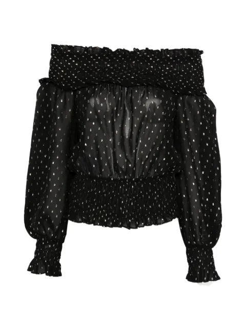 Self-Portrait off-shoulder top