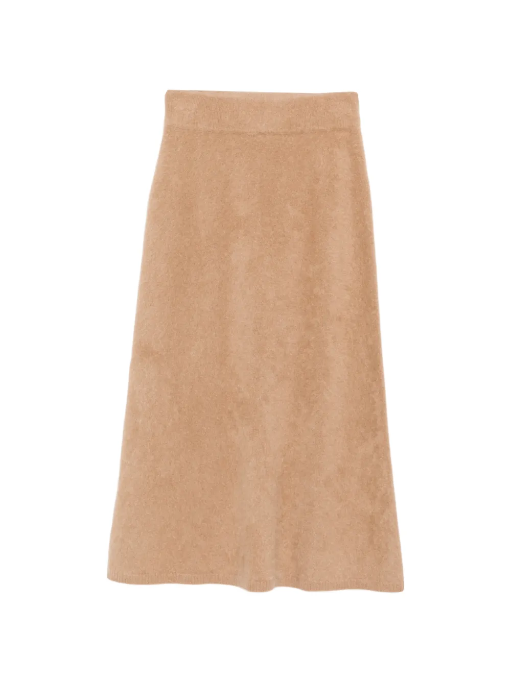 Lisa Yang Asta elasticated-waistband midi skirt - Toni neutri