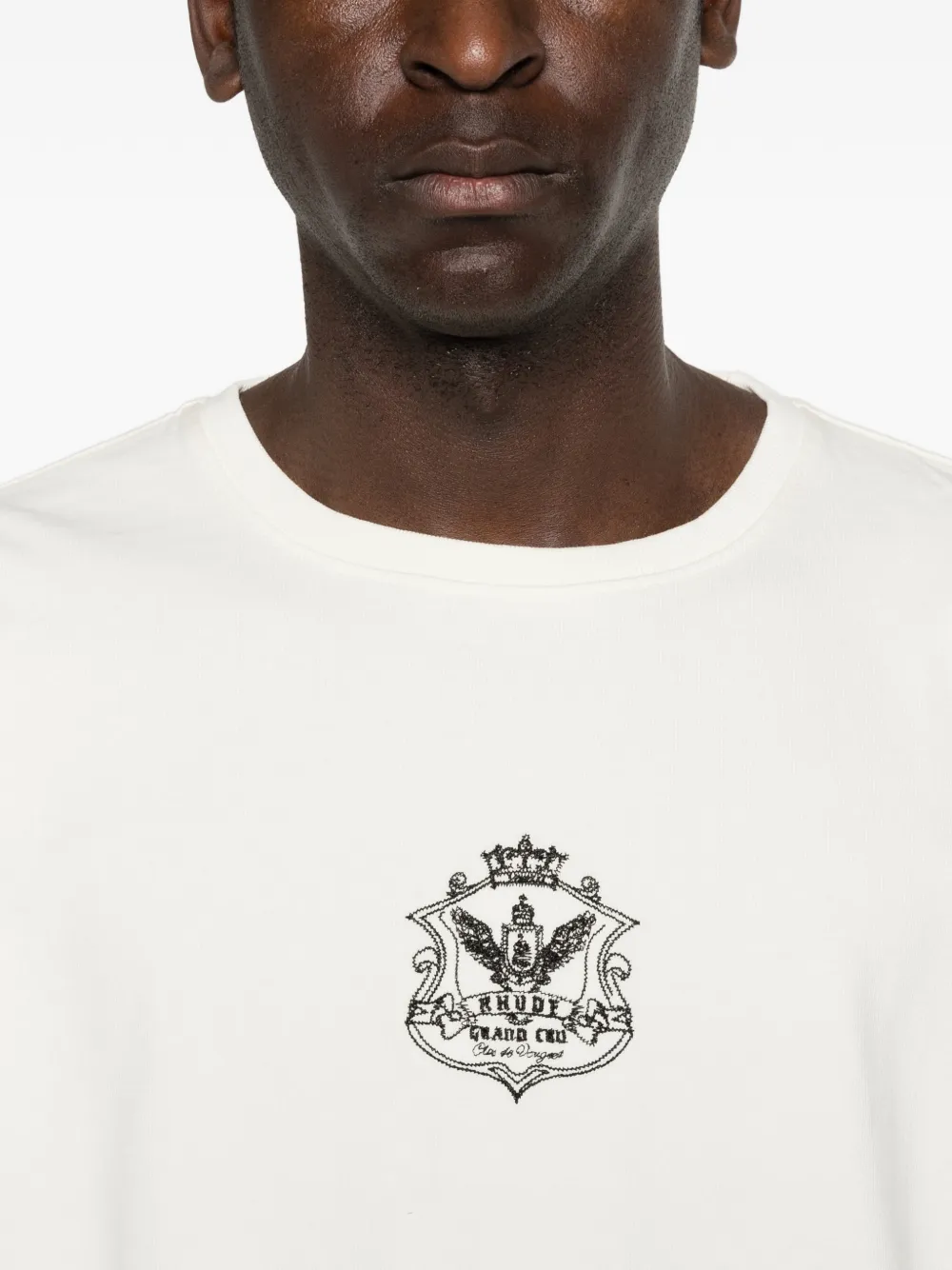 RHUDE T-shirt met lange mouwen Beige