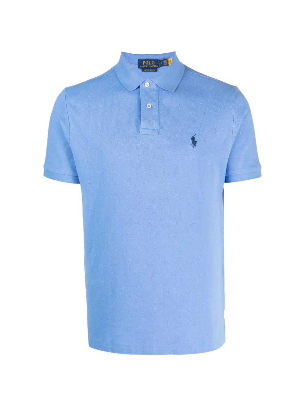 Polo Ralph Lauren Polo Pony-embroidered Polo Shirt In Blue