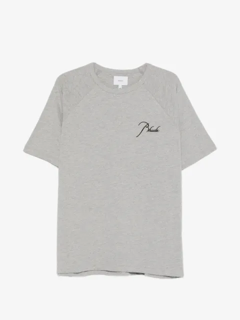 RHUDE playera con bordado