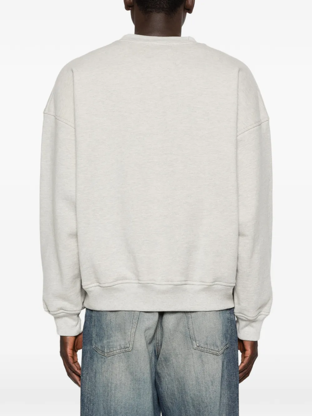 RHUDE Sweater met vlagprint Grijs