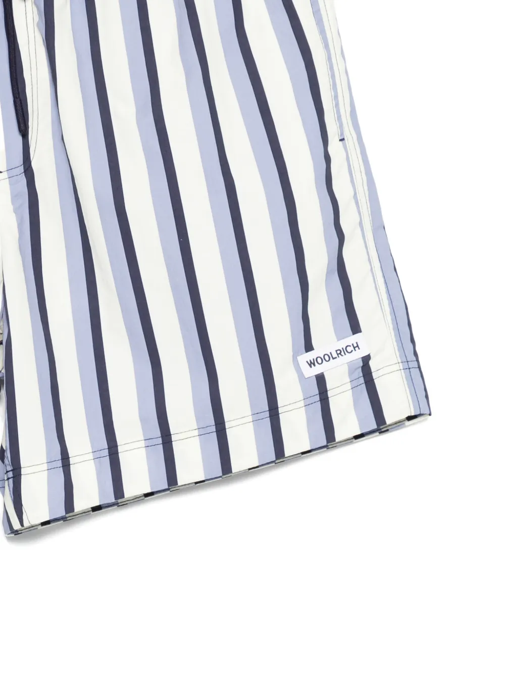  Woolrich Striped Swim Shorts - White 