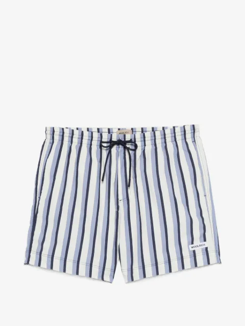Woolrich striped swim shorts
