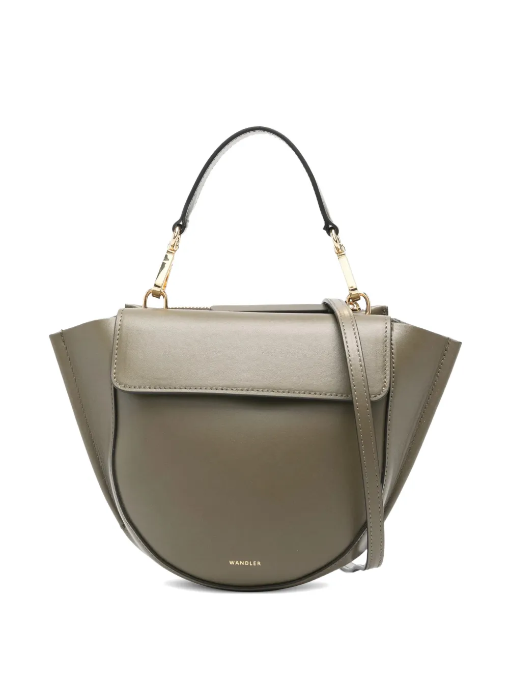 Wandler logo-print tote bag - Verde