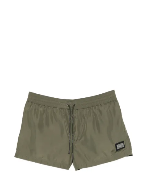 Dolce & Gabbana logo drawstring swim shorts