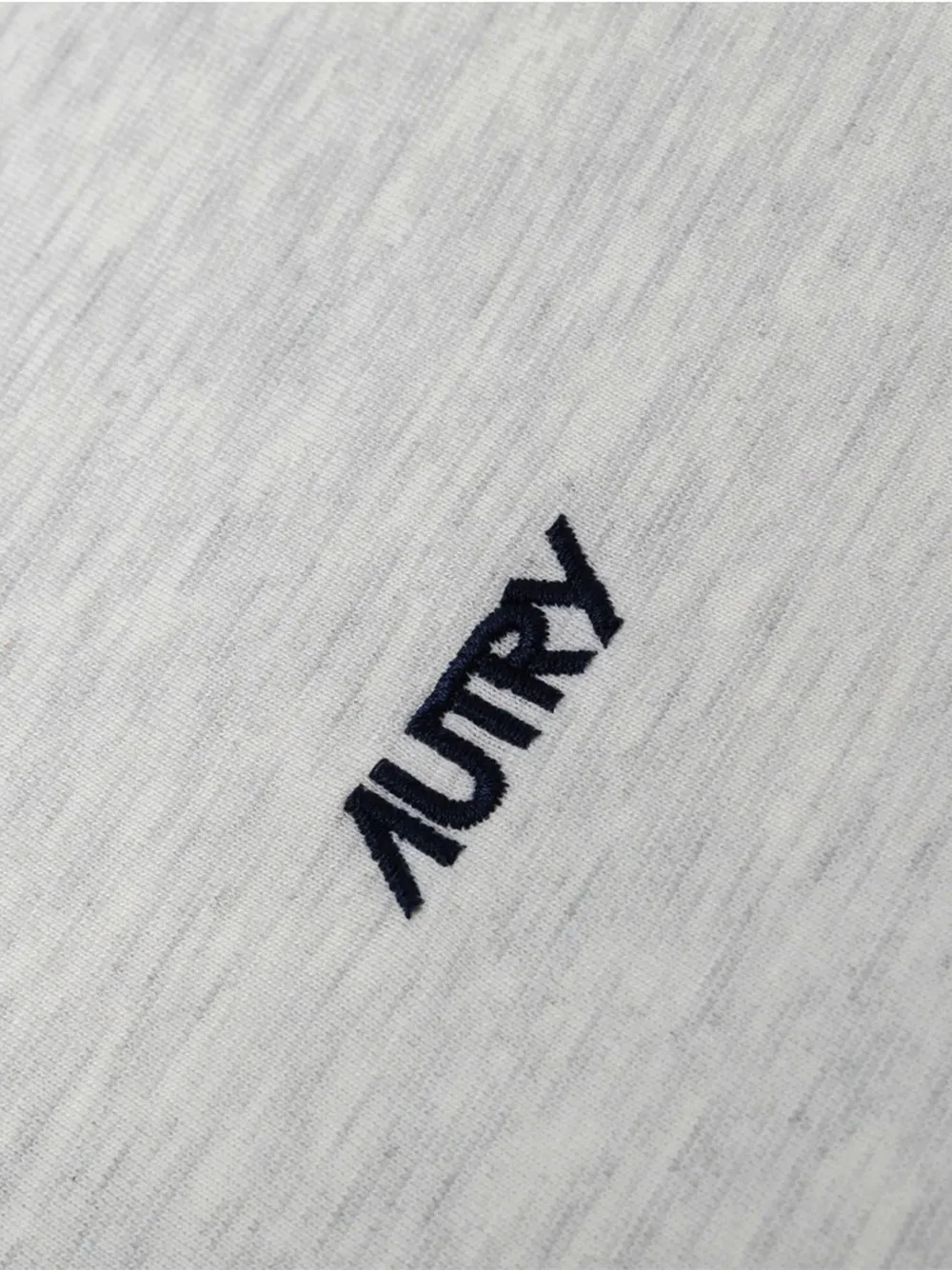 Autry T-shirt met geborduurd logo Grijs