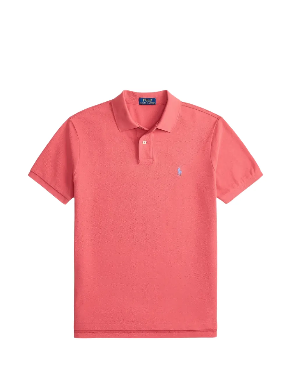 Polo Ralph Lauren Short-sleeve Logo-detail Polo Shirt In Pink