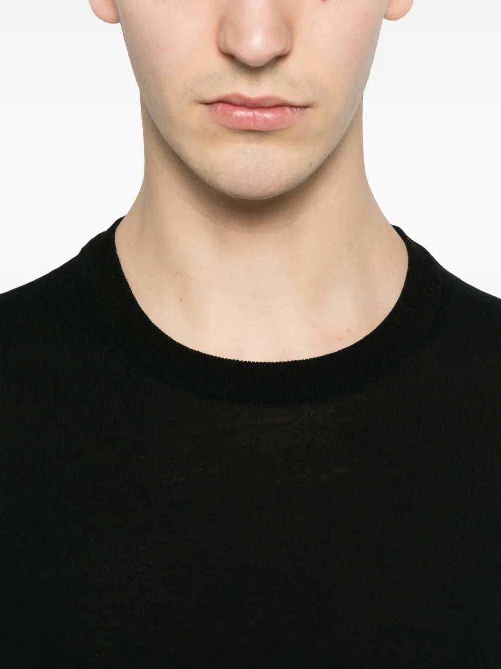 Tagliatore Josh T-shirt met korte mouwen Zwart