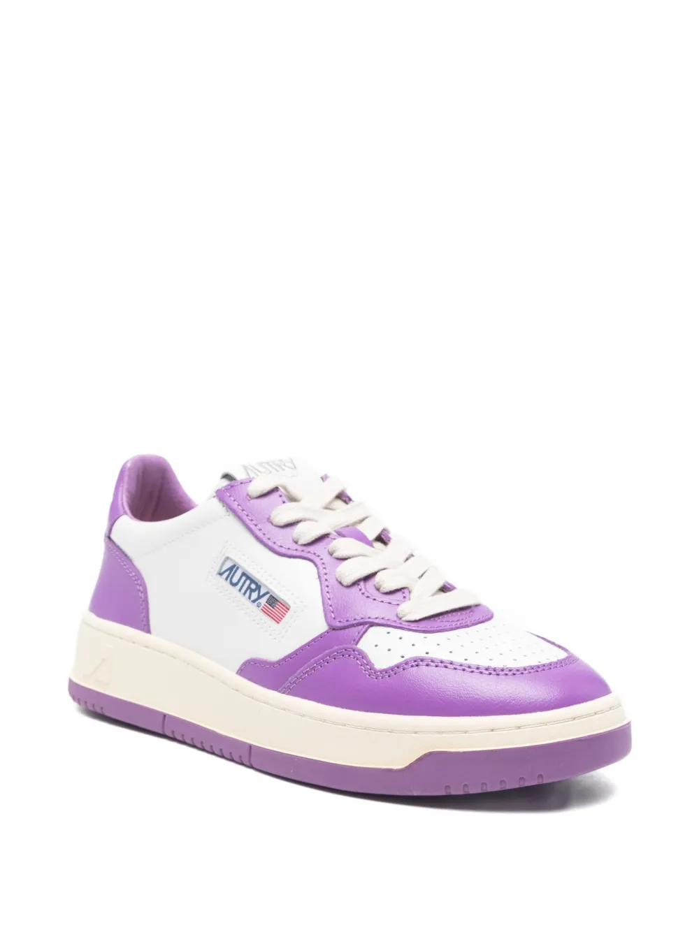 Autry Geperforeerde sneakers Wit