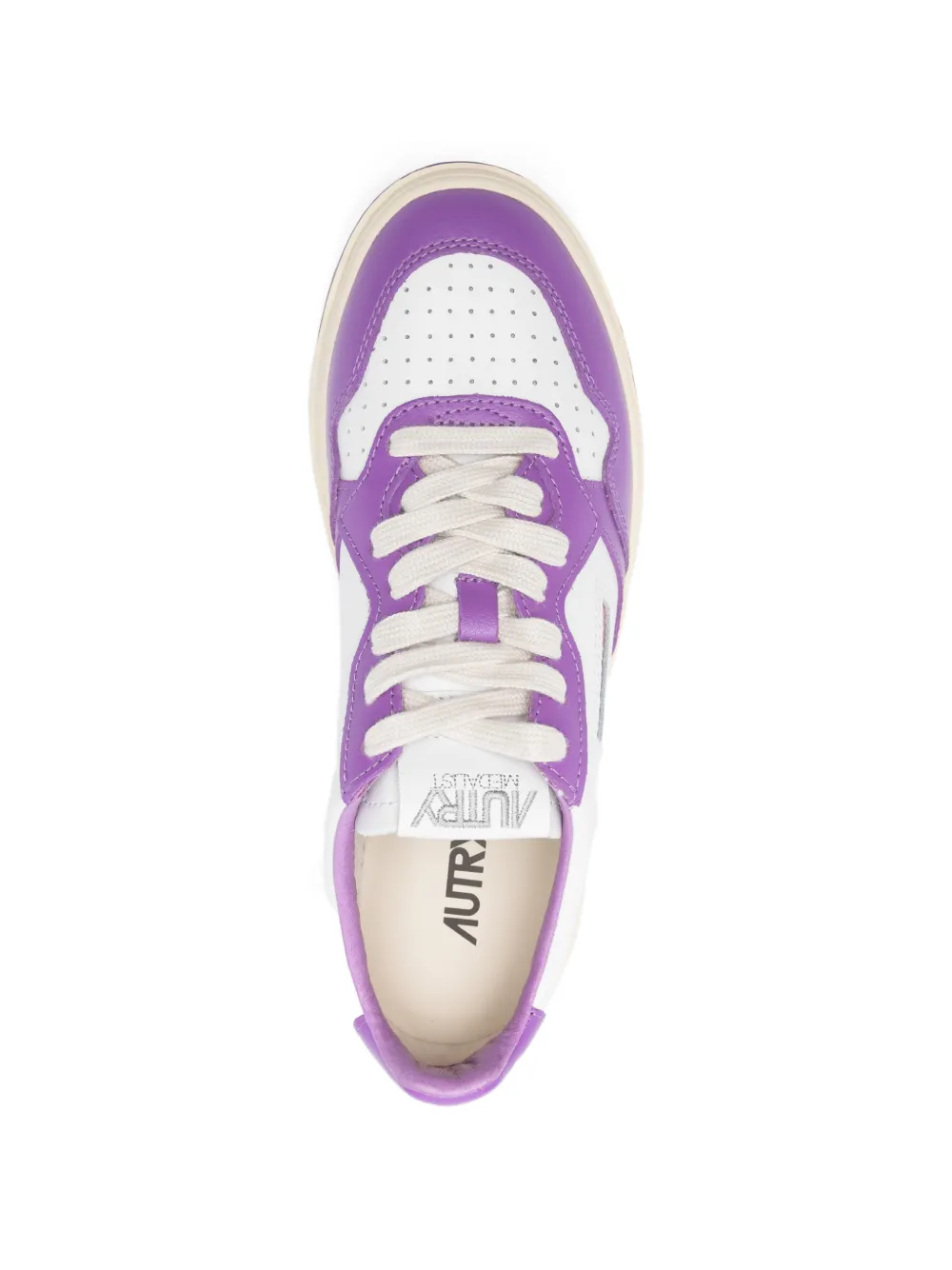 Autry Geperforeerde sneakers Wit