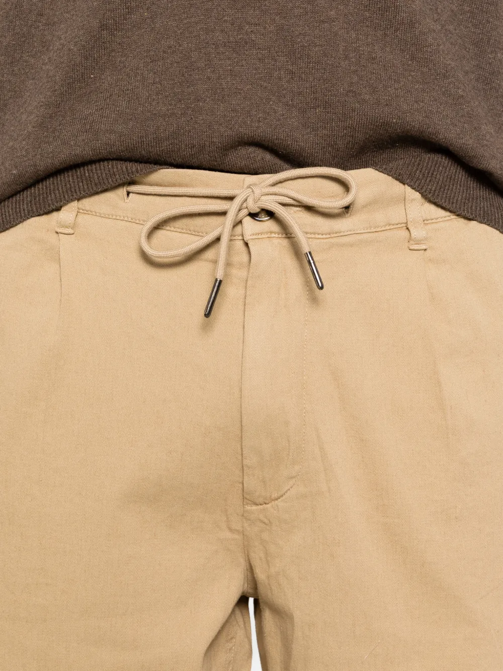 Woolrich Bermuda shorts met trekkoord Beige