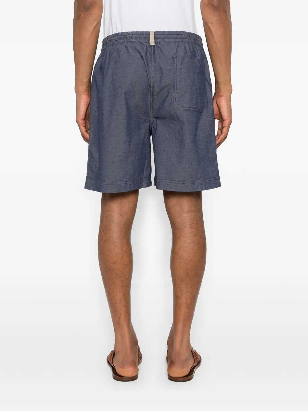 Woolrich Shorts met trekkoord Blauw