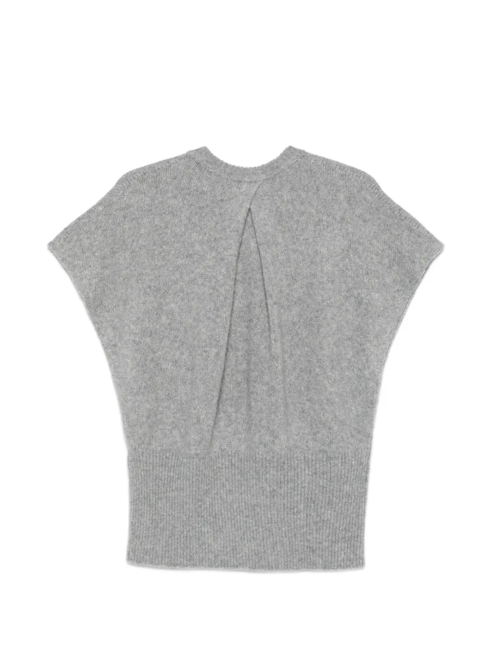  Lisa Yang Annelie Pleated Sweater - Grey 