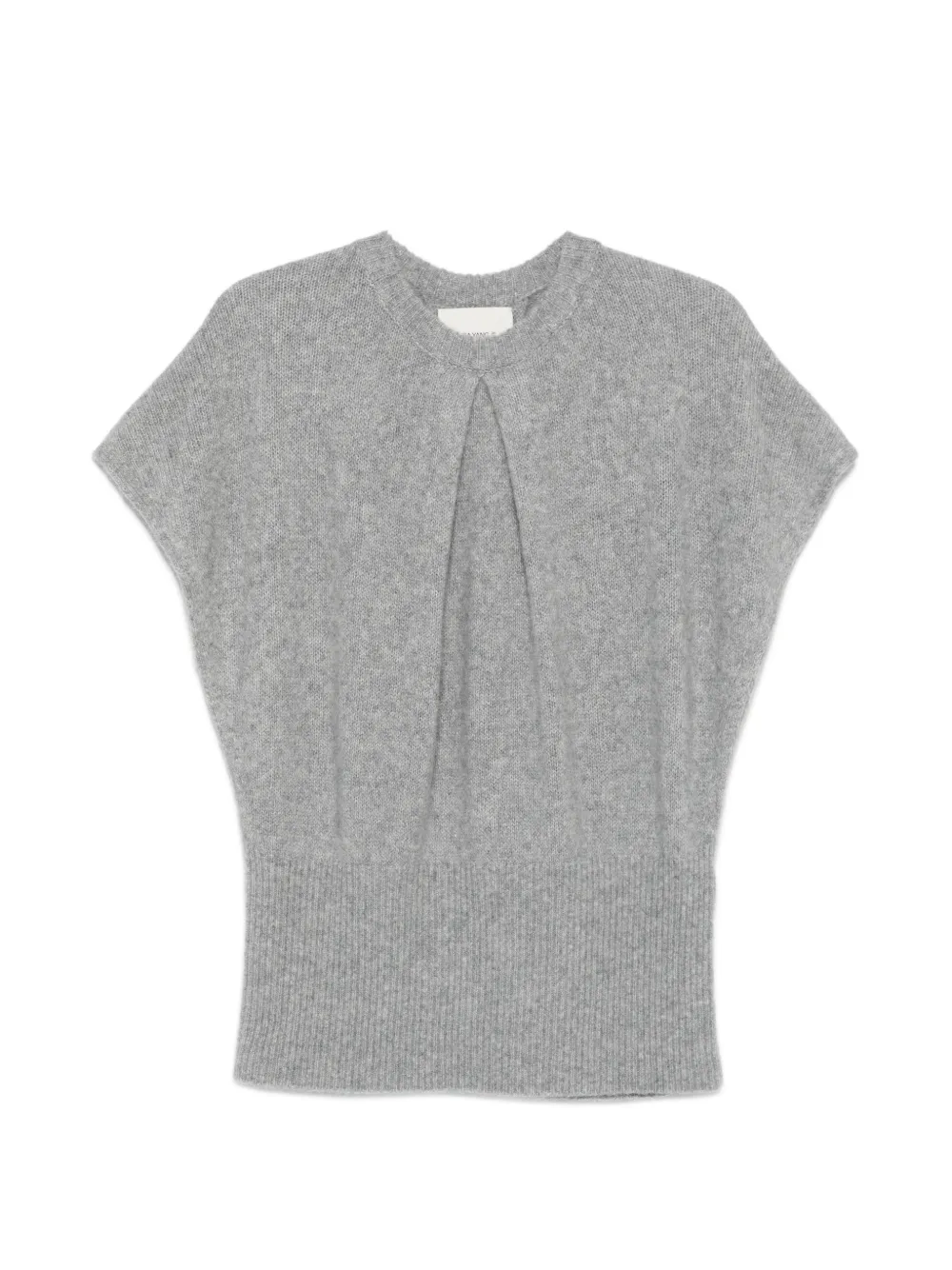 Lisa Yang Annelie pleated sweater - Grigio